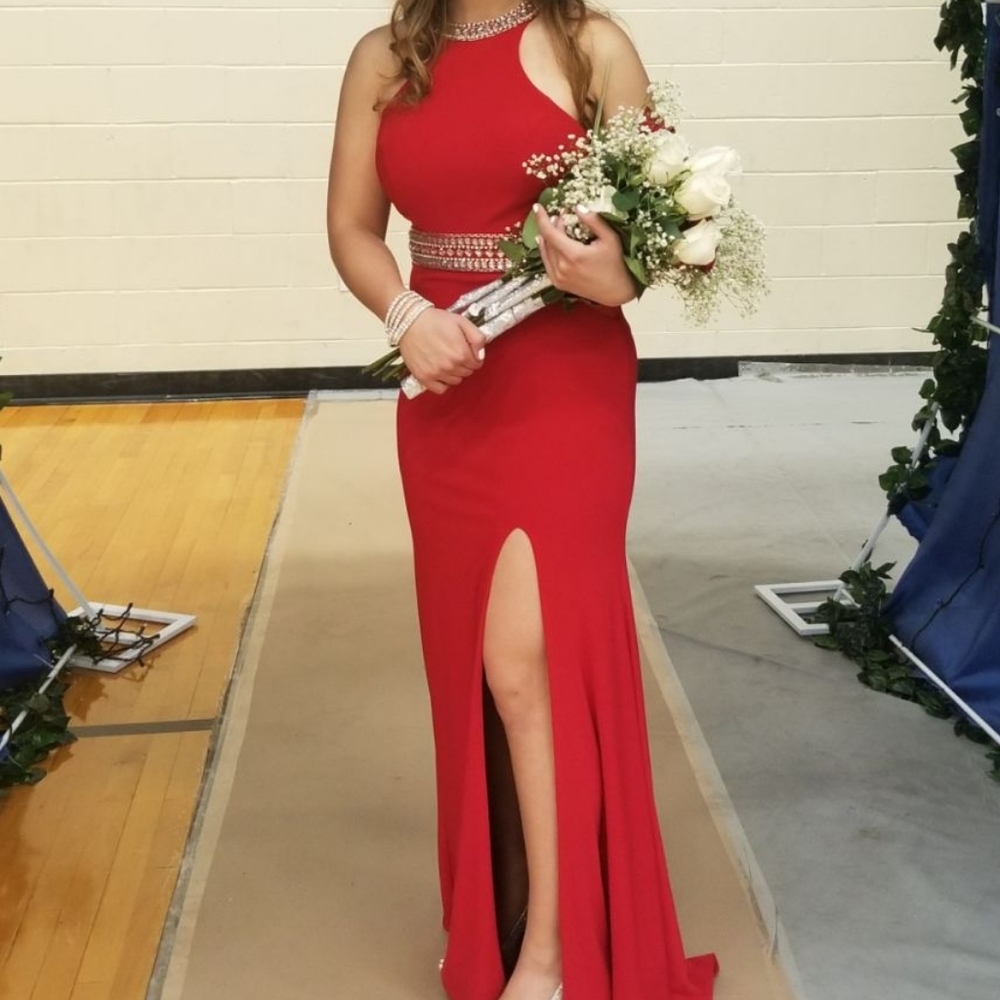 Ann Matthew Formal Stunning Red Dress